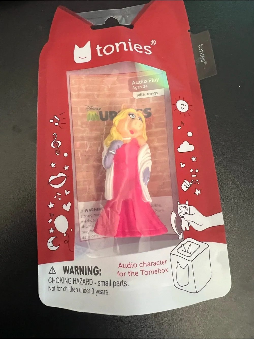 Tonies Disney Muppets Miss Piggy Audio Character Toniebox NEW Sealed